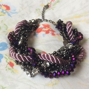 Glam multi strand bracelet